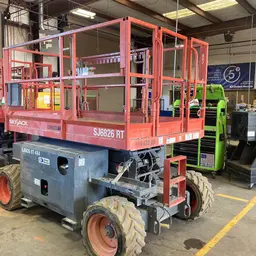2017 Skyjack SJ6826RT Rough Terrain Scissor Lift