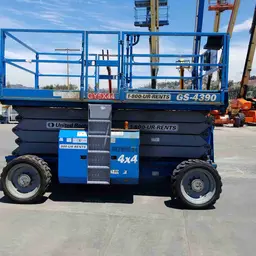 2013 Genie GS-4390 RT Rough Terrain Scissor Lift