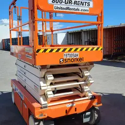 2017 Snorkel S4732E Scissor Lift