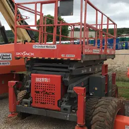 2014 Skyjack SJ8841RT Rough Terrain Scissor Lift