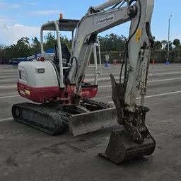 2017 Takeuchi TB240 Mini Excavator