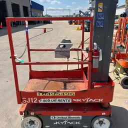 2016 Skyjack SJ12 Self-Propelled One-Person Lift