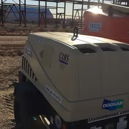 2017 Doosan C185WKU-T4I Air Compressor