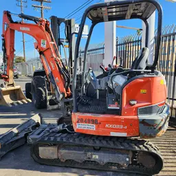 2018 Kubota KX033-4R1A Mini Excavator