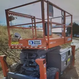 2016 Skyjack SJ6832RT Rough Terrain Scissor Lift