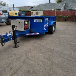 2019 Towmaster T-12HD 12FT GAS Dump Trailer