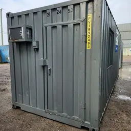 2018 MOBILE TRL 20' AO GLO Ground-Level Office Container