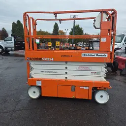 2018 Snorkel S3226E Scissor Lift
