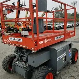 2016 Skyjack SJ6826RT Rough Terrain Scissor Lift