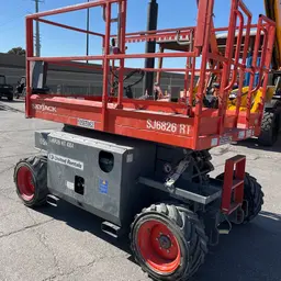 2017 Skyjack SJ6826RT Rough Terrain Scissor Lift
