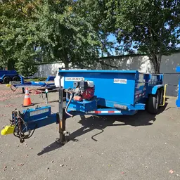 2018 Towmaster T-12HD 12FT GAS Dump Trailer