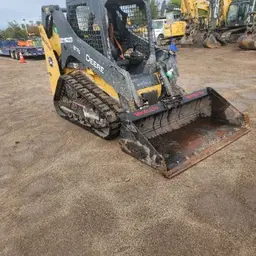 2017 John Deere 317G Track Loader