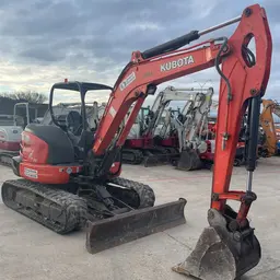 2018 Kubota KX057-4R1A Mini Excavator