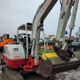 2017 Takeuchi TB240R Mini Excavator