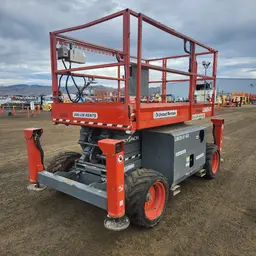 2017 Skyjack SJ6826RT Rough Terrain Scissor Lift