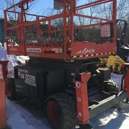 2017 Skyjack SJ6832RT Rough Terrain Scissor Lift