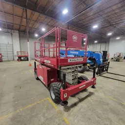 2017 MEC 4069RT Rough Terrain Scissor Lift