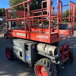 2017 Skyjack SJ6826RT Rough Terrain Scissor Lift