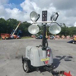 2017 Wacker Neuson LTV6K Towable Light Tower
