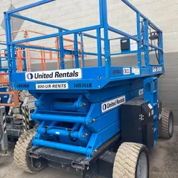 2014 Genie GS-4390 RT Rough Terrain Scissor Lift