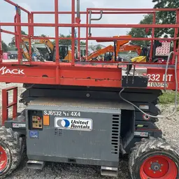 2017 Skyjack SJ6832RT Rough Terrain Scissor Lift
