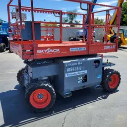 2017 Skyjack SJ6826RT Rough Terrain Scissor Lift