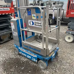 2018 Genie GR-20 Self-Propelled One-Person Lift