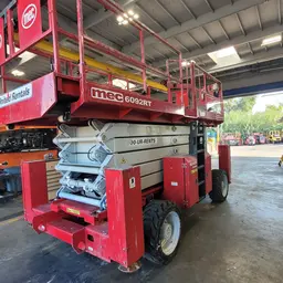 2016 MEC 6092RT Rough Terrain Scissor Lift