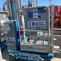 2015 Genie GR-20 Self-Propelled One-Person Lift