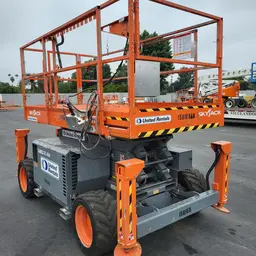 2015 Skyjack SJ6832RT Rough Terrain Scissor Lift