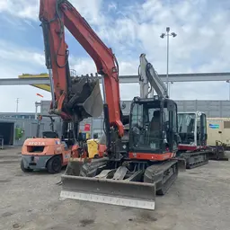 2019 Kubota KX080-4SR3A Mini Excavator