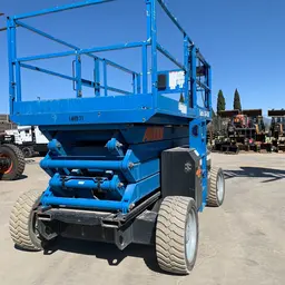 2014 Genie GS-4390 RT Rough Terrain Scissor Lift