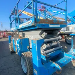 2013 Genie GS-4390 RT Rough Terrain Scissor Lift