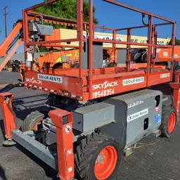 2016 Skyjack SJ6826RT Rough Terrain Scissor Lift