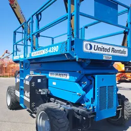 2016 Genie GS-4390 RT Rough Terrain Scissor Lift