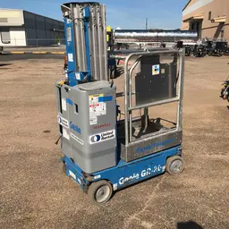 2014 Genie GR-20 Self-Propelled One-Person Lift