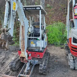 2019 Takeuchi TB216RH Mini Excavator