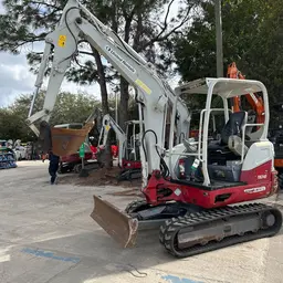 2018 Takeuchi TB240 Mini Excavator