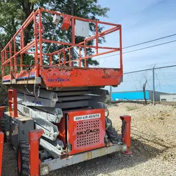 2012 Skyjack SJ9250RT Rough Terrain Scissor Lift