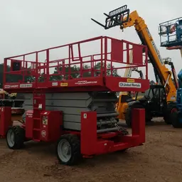 2012 MEC 5492RT Rough Terrain Scissor Lift